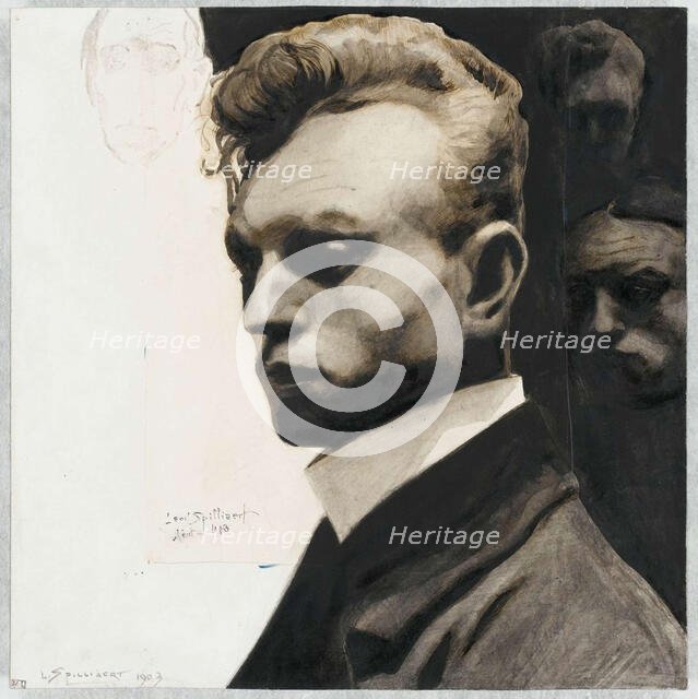 Self-Portrait, 1903. Creator: Spilliaert, Léon (1881-1946).