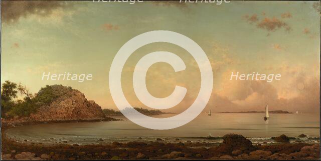 Singing Beach, Manchester, 1862. Creator: Martin Johnson Heade.