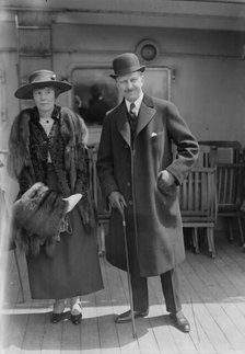 Charles Hamilton Sabin & wife Pauline Morton Sabin, between c1915 and c1920. Creator: Bain News Service.