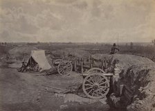 Rebel Works in Front of Atlanta, GA, No. 4, 1864. Creator: George N. Barnard.