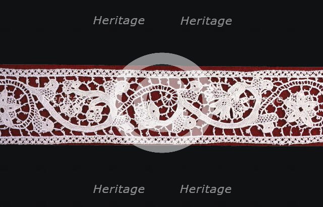 Insertion, England, Late 19th century (based on 17th century English lace prototype). Creator: Unknown.