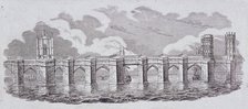London Bridge (old), London, c1870. Artist: Anon