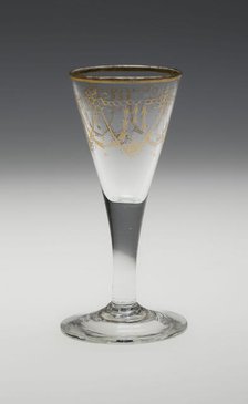 Wine Glass, England, c. 1765. Creator: Unknown.