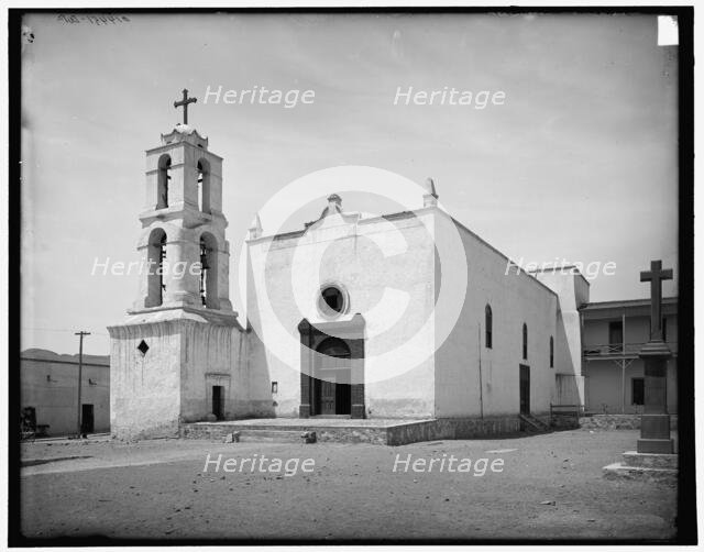 Church of Guadaloupe i.e. Guadalupe, Ciudad Juarez, Mexico, between 1900 and 1906. Creator: Unknown.