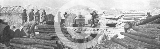 'La preparation de l'offensive de Champagne; l'offensive de Champagne...1915 (1924) Creator: Unknown.