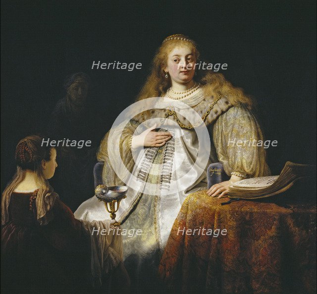 Judith at the banquet of Holofernes, 1634. Artist: Rembrandt van Rhijn (1606-1669)