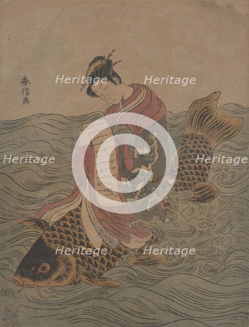 Parody of a Chinese Immortal. Creator: Suzuki Harunobu.