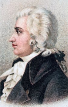 Wolfgang Amadeus Mozart, 18th century Austrian composer, 1912. Artist: Anon