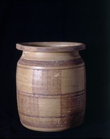 Decorated Urn, comes from the Ibero - Celtic - Roman city Azaila Alcalá (Teruel).