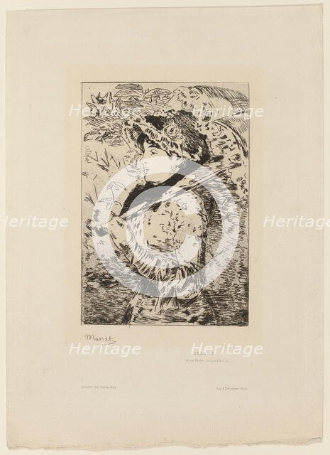 Jeanne (Spring), 1902. Creator: Henri-Charles Guerard.