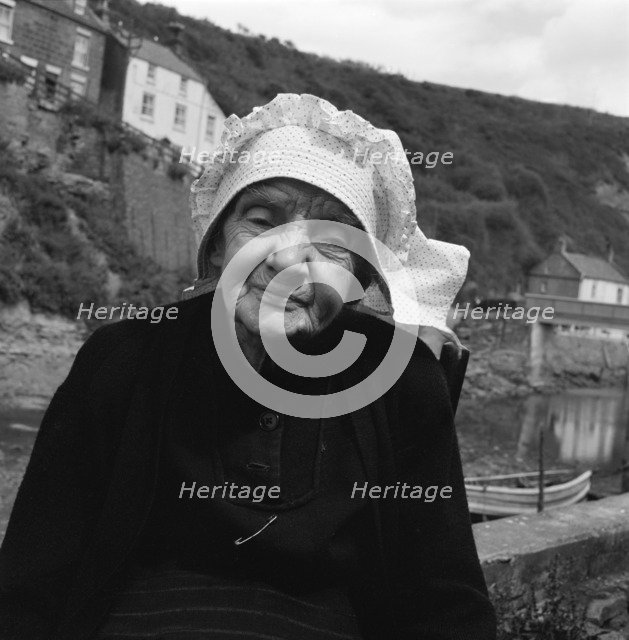 Mrs Verrill, Staithes, North Yorkshire, 1956. Artist: John Gay