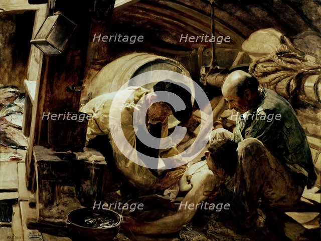  'It is still said that fish is expensive', 1894, by Joaquin Sorolla.