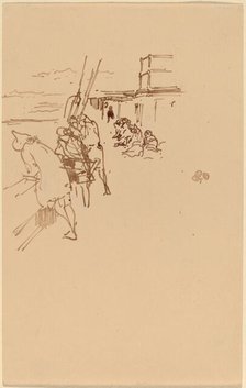 At Sea, probably 1901. Creator: James Abbott McNeill Whistler.