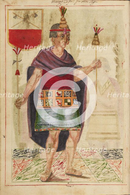 Manco Capac, completed in 1616. Creator: Unknown.