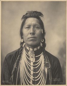 Thunder Cloud, Blackfeet, 1898. Creators: Adolph F. Muhr, Frank A. Rinehart.