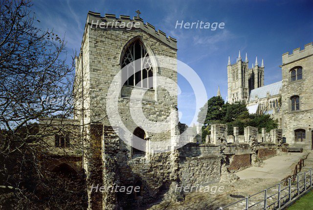 Bishop's Palace, Lincoln, Lincolnshire, c1980-c2017. Artist: Historic England Staff Photographer.