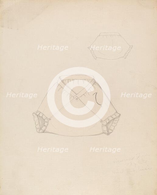 Diaper Covers, c. 1936. Creator: Gladys Cook.