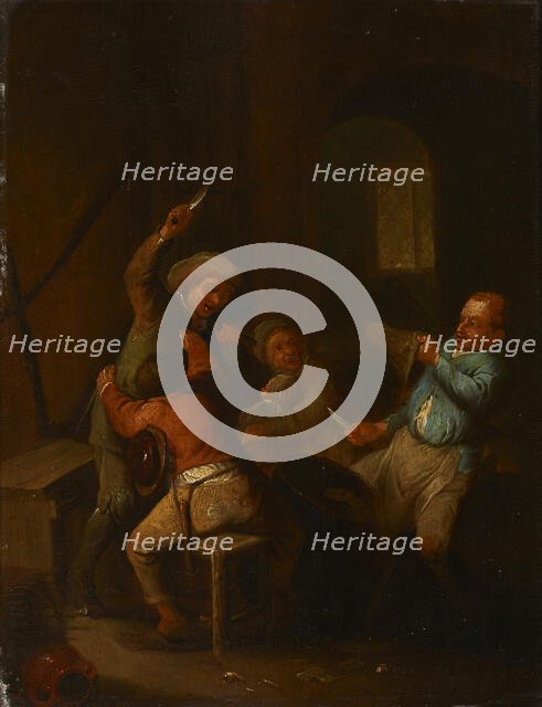 Peasants Fighting, 17th century. Creator: Unknown.