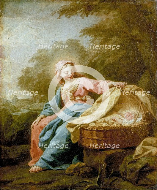 'Rest on the Flight into Egypt', 1756. Artist: Jean Bernard Restout