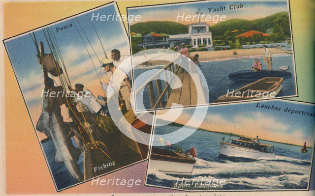 'One more attraction for tourists', c1940s. Artist: Unknown.