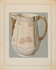 Pitcher, c. 1936. Creator: Unknown.