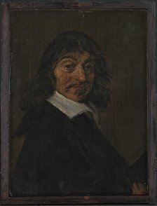 Portrait of René Descartes (1596-1650), 1647-1648. Creator: Frans Hals.