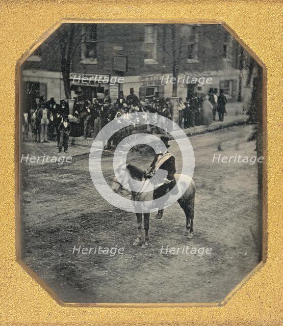 Parade Marshal, Dayton, Ohio, 1846. Creator: Unknown.