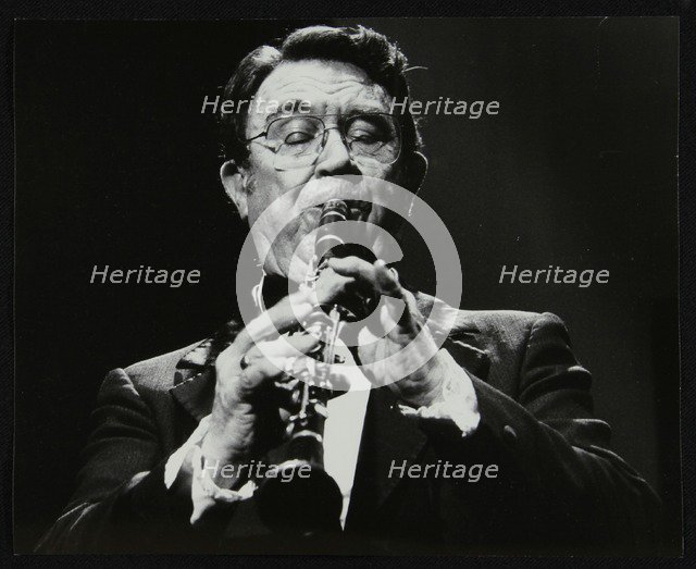 Clarinetist Johnny Mince, Stevenage, Hertfordshire, 1984. Artist: Denis Williams