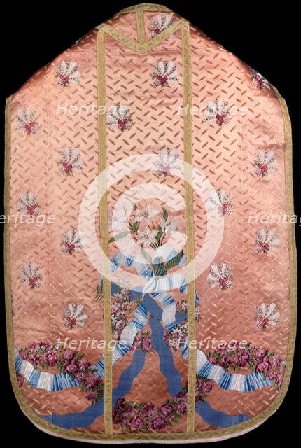 Chasuble, France, 1750/1800. Creator: Unknown.