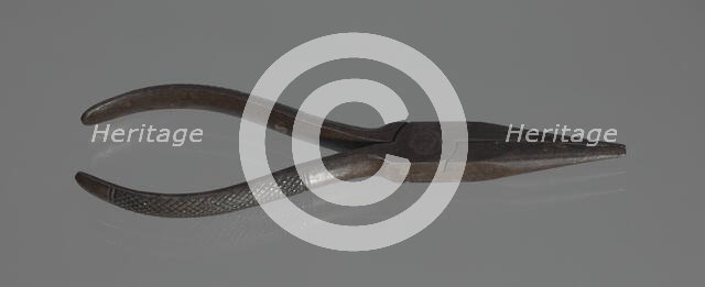 Needlenose pliers from the workshop of C. Edgar Patience, 1900-1972. Creator: Unknown.