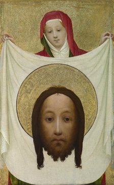 Saint Veronica with the Sudarium, c.1420. Artist: Master of Saint Veronica (active 1395–1420)