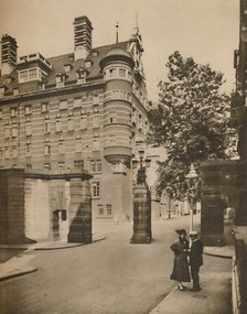 'Entrance to Scotland Yard from Derby Street', c1935. Creator: Joel.