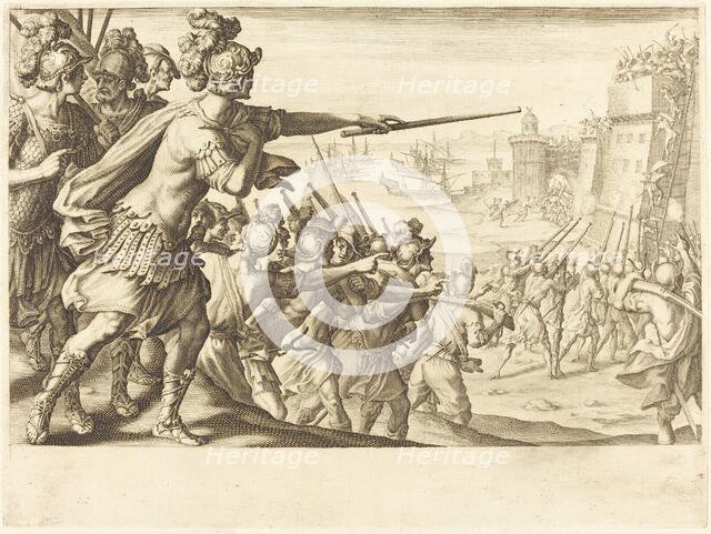 Taking of Bone, c. 1614. Creator: Jacques Callot.