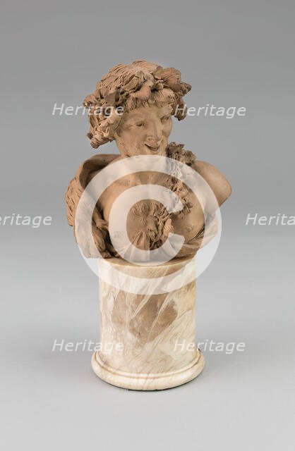 Bust of a Satyr, 1770/75. Creator: Claude Michel.