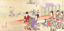 Chiyoda Castle (Album of Women), 1895., 1895. Creator: Chikanobu Yoshu.