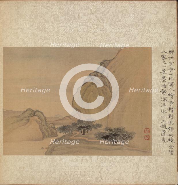 Album of Miscellaneous Subjects, Leaf 1, 1600s. Creator: Fan Qi (Chinese, 1616-aft 1694).
