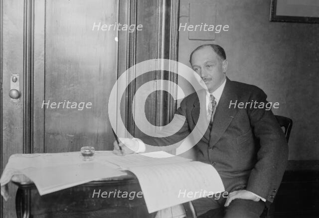 Henri Fevrier, between c1915 and c1920. Creator: Bain News Service.