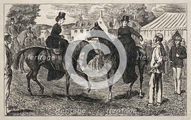 Why the Pifflers Lost their Return Match, 1865. Creator: George Louis Palmella Busson Du Maurier (British, 1834-1896).