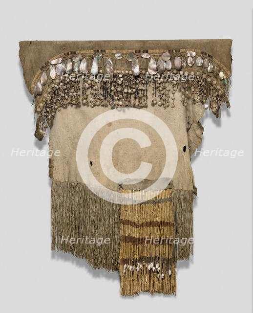 Dance Skirt and Apron, 1850/60.  Creator: Unknown.