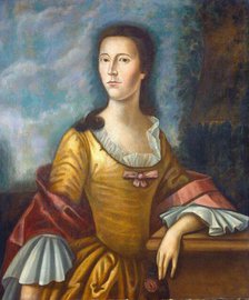 Mary Bethel Boude (Mrs. Samuel Boude), 1755/1756. Creator: Benjamin West.