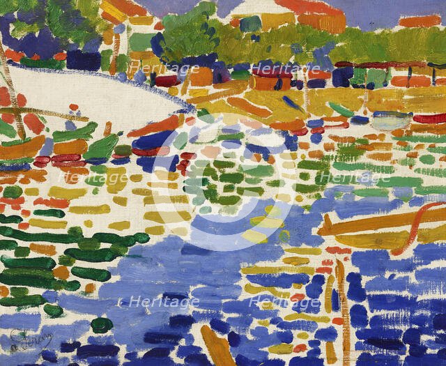 Barques amarrées à l'Estaque, c1905-1906. Creator: Derain, Andrè (1880-1954).