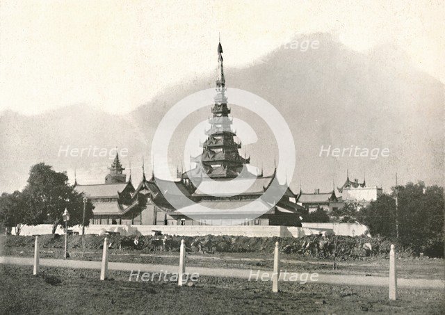 'The Palace, Mandalay', 1900. Creator: Unknown.