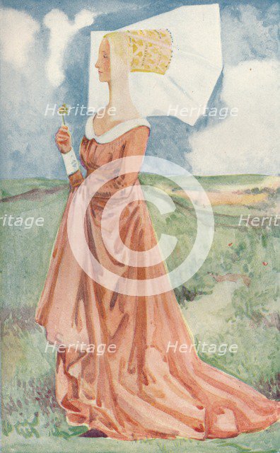 'A Woman of the Time of Richard III', 1907. Artist: Dion Clayton Calthrop.