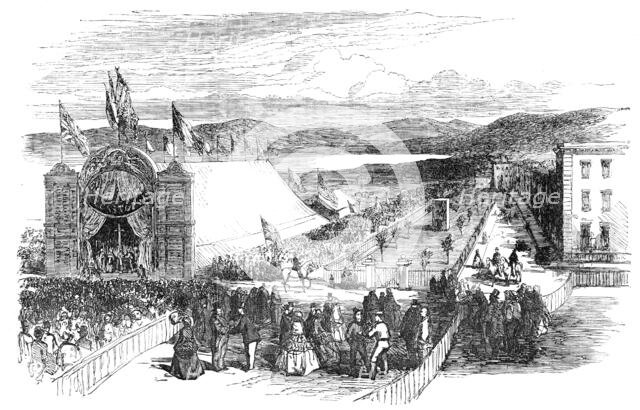 Grand Manifestation in Honour of the Successes of the Allies in the Crimea, given at South Park, San Creator: Unknown.