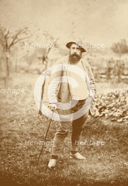 Portrait of the painter Claude Monet, c1889. Creator: Robinson, Theodore (1852-1896).