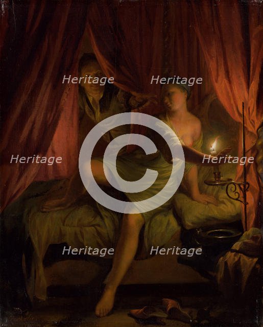 The Imprudence of Candaules, End of 17th-Early 18th cen.. Creator: Verkolje, Nikolaas (1673-1746).