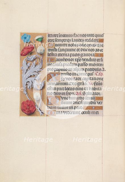 Hours of Queen Isabella the Catholic, Queen of Spain: Fol. 78v, c. 1500. Creator: Master of the First Prayerbook of Maximillian (Flemish, c. 1444-1519); Associates, and.