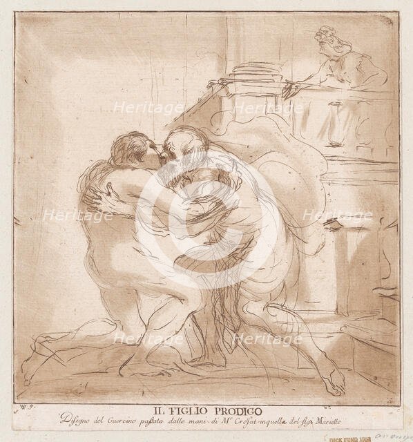 The Return of the Prodigal Son, 1764-98. Creator: Vincenzio Vangelisti.