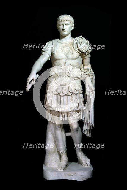 Emperor Caligula, 1st century. Creator: Art of Ancient Rome, Classical sculpture  .