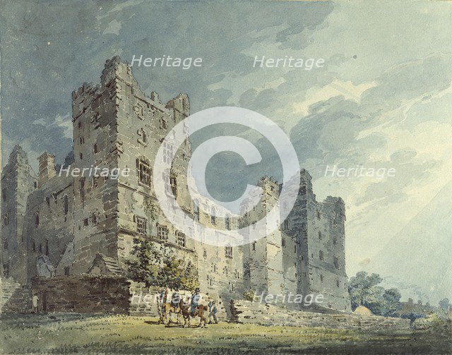 Bolton Castle, Yorkshire, 1795-1802. Artist: Thomas Girtin.